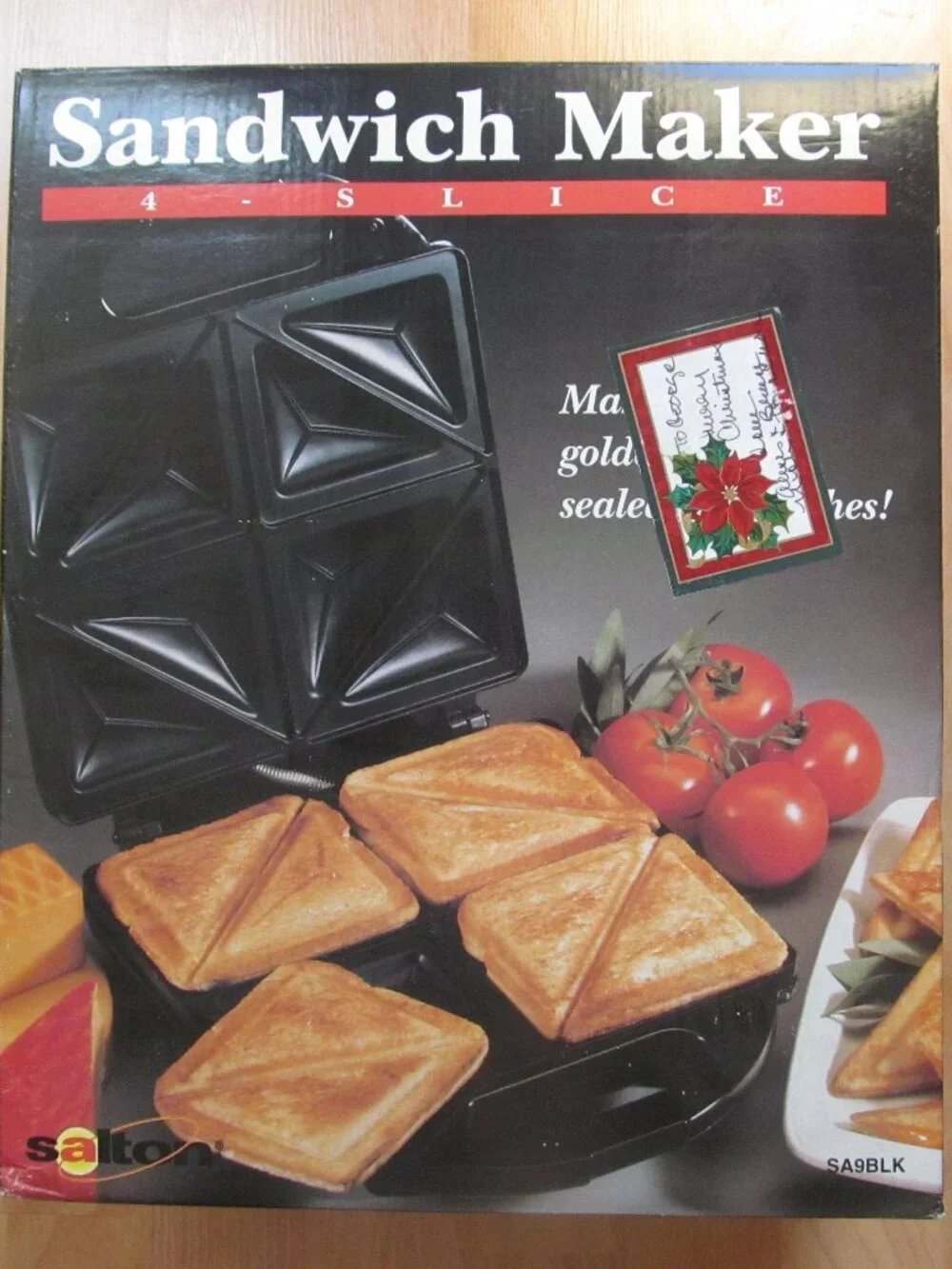Salton Large Sandwich Maker SA9BLK